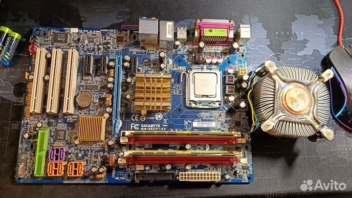 Комплект (мат.плата, проц.,озу, видеокарты)