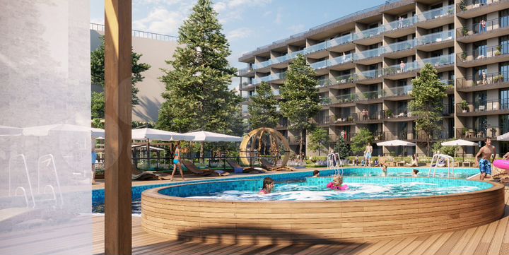 Апартаменты-студия, 40,1 м², 5/7 эт.