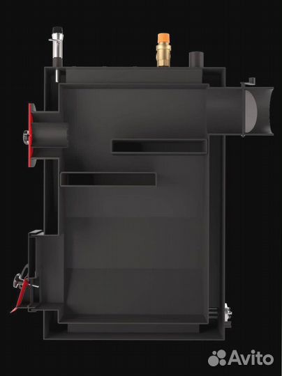 Твердотопливный котёл 65 квт