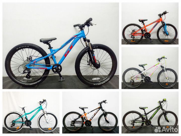 Подростковые б/у велосипеды 24