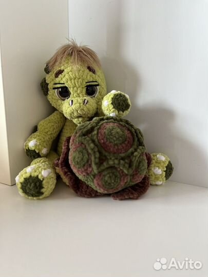 Вязаные игрушки ручной работы