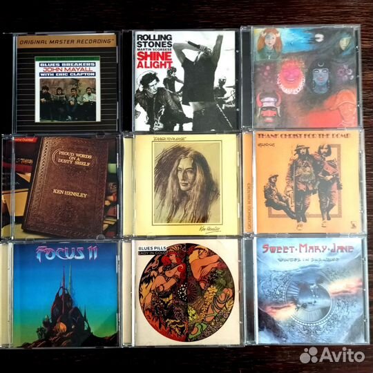 Зарубежная музыка на компакт дисках CD(обновление)