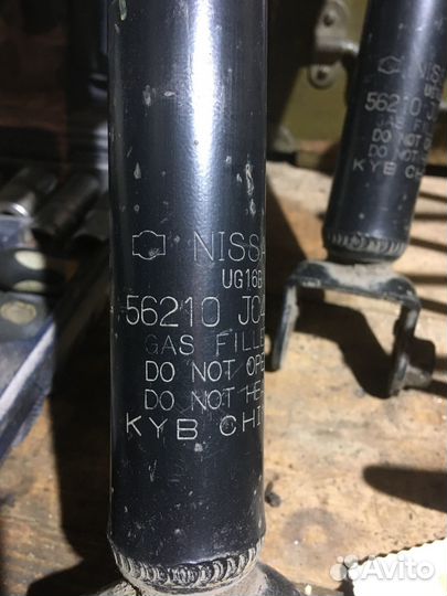 Задние амортизаторы ниссан теана