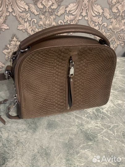 Сумка кожаная