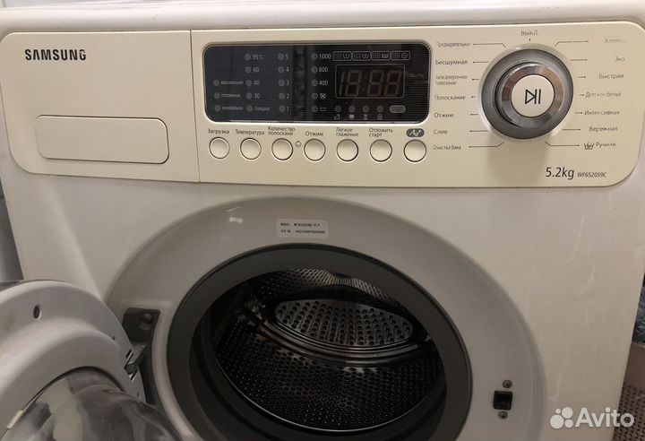 Стиральная машина Samsung 5,2кг б/у