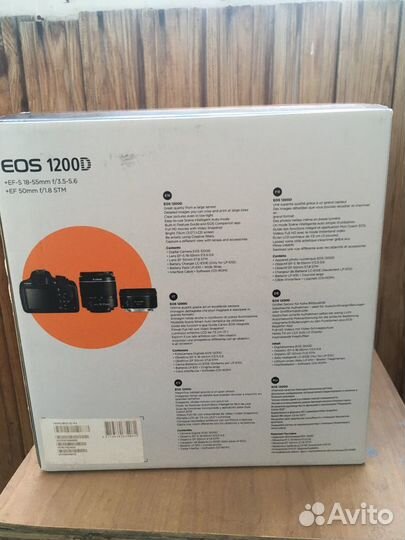 Фотоаппарат Canon 1200D