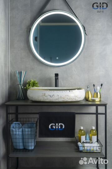 Раковина накладная Gid Nc472 60 см