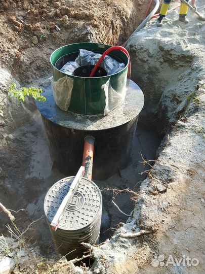 Септик евролос под ключ, септик под ключ. Евролос