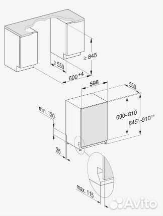 Посудомоечная машина miele G 7985 SCVi XXL AutoDos