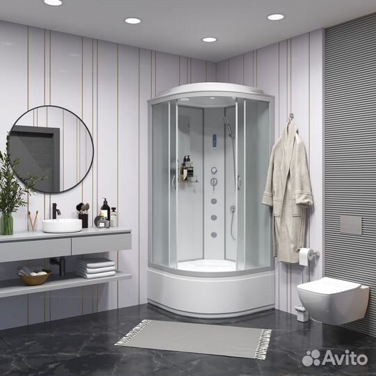 Душевая кабина Niagara Classic NG-2308-14F (90х90х215)