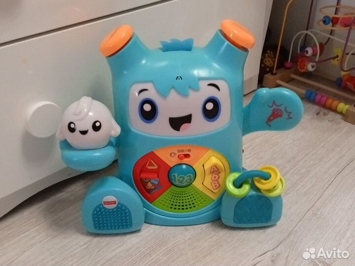 Fisher price развивающая игрушка полено