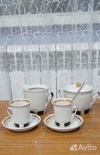 Сервиз кофейный Городницы. Винтаж