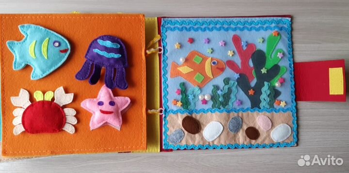 Мягкая книжка из фетра