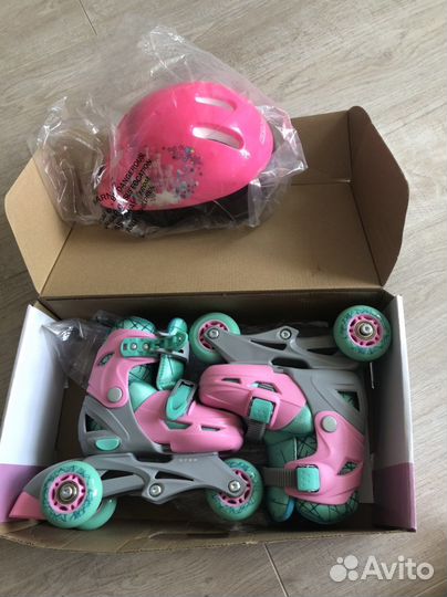 Детские ролики и защита