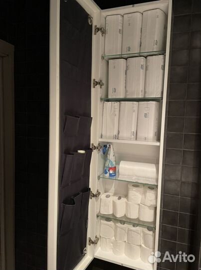 Шкаф пенал для ванной бу