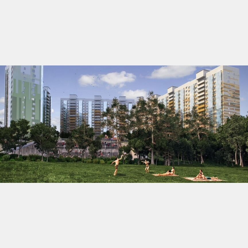 2-к. квартира, 72,7 м², 4/17 эт.