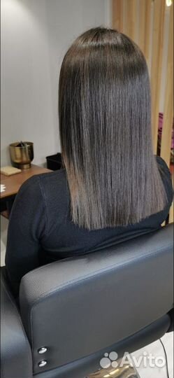 Кератиновое выпрямление ботокс волос холодное вост