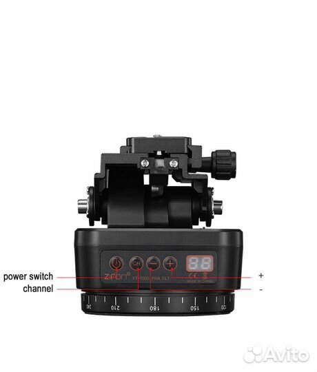 Поворотная голова с дистанционым управлением