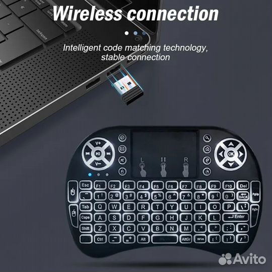 Беспроводная мини-клавиатура Flight Mouse