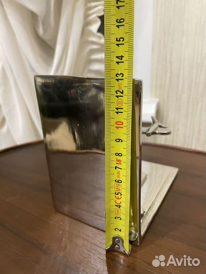 Держатели книг металлические Хром самолеты