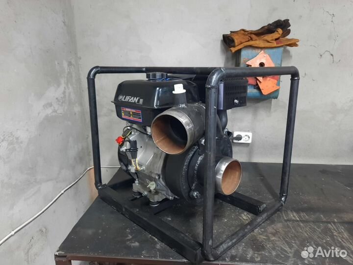 Грязевая мотопомпа