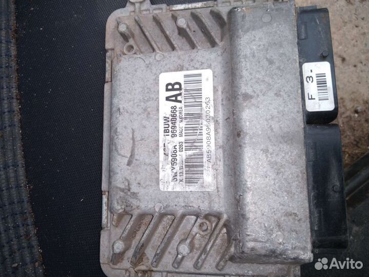 Блок управления двигателем daewoo nexia 1.6