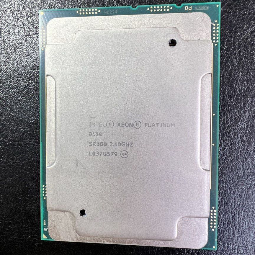 Процессоры Intel Xeon Platinum 8160 2100 Мгц