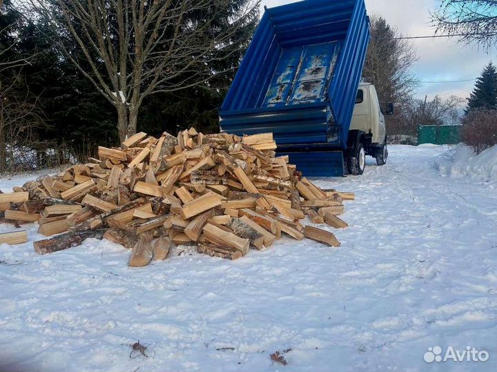 Сухие березовые дрова