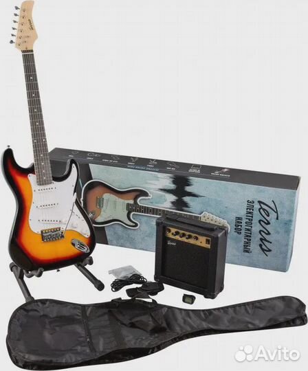 Электрогитара terris tpack-1 SB санберст