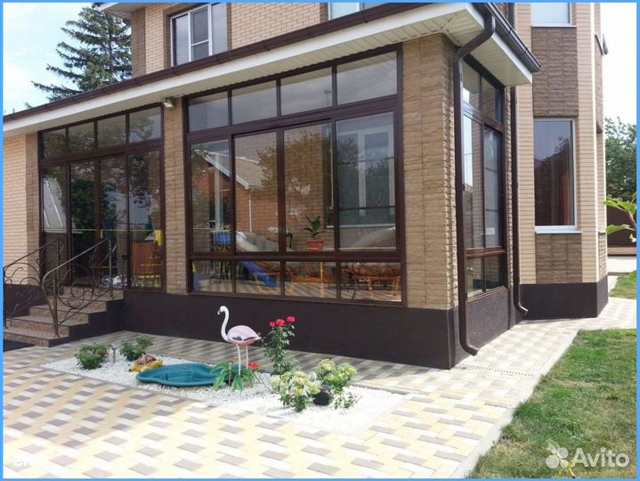 Пластиковые окна на веранду и террасу