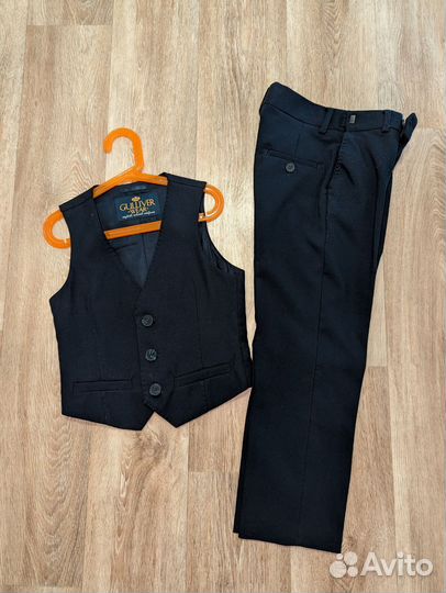 Gulliver Школьный костюм для мальчика синий