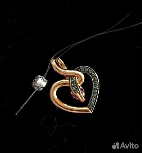 Серебряные серьги подвески кольцо