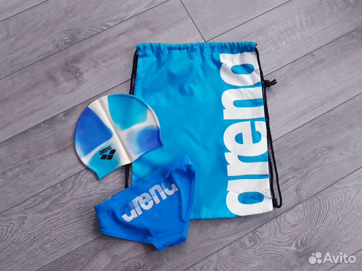 Плавки, шапочка для плавания arena. Пакет