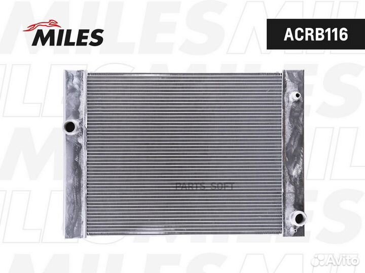 Радиатор BMW 5 (01-10) E60/E61 2.0-3.0 A/MT паяный acrb116