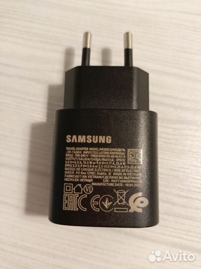 Зарядное устройство samsung 25w