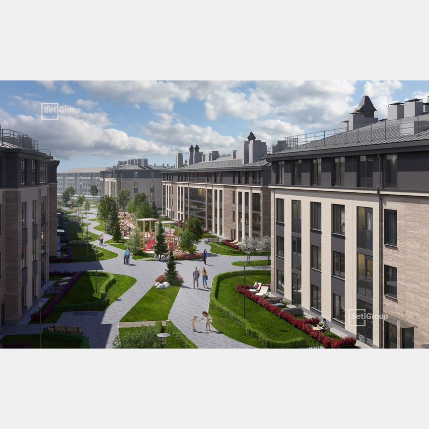 1-к. квартира, 35,7 м², 1/4 эт.
