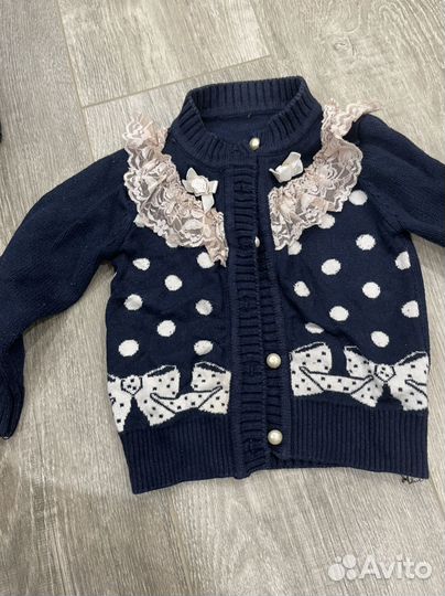 Жакет для девочки 80