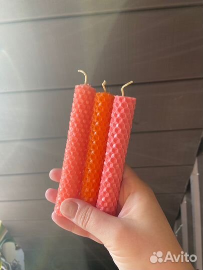 Свечи из вощины
