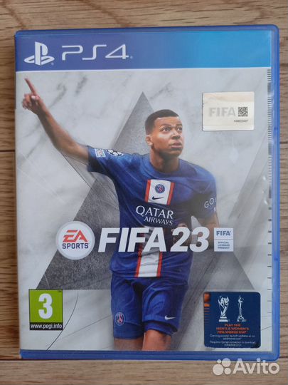 Игры на ps4 fifa 23 диск