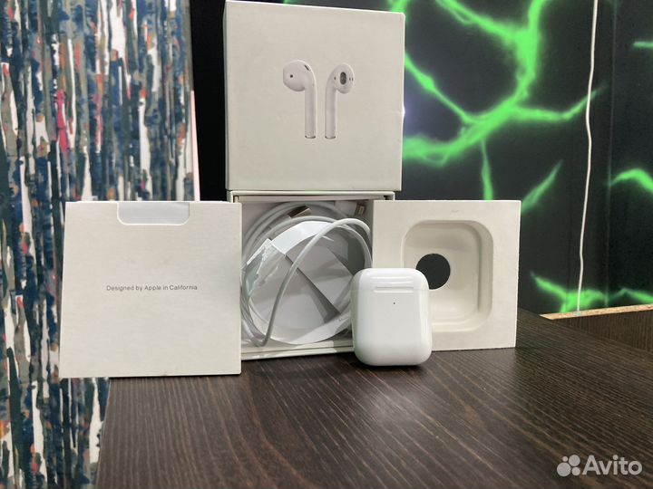 Airpods 2 оригинал гарантия
