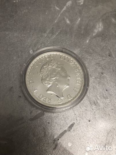 Серебряная монета