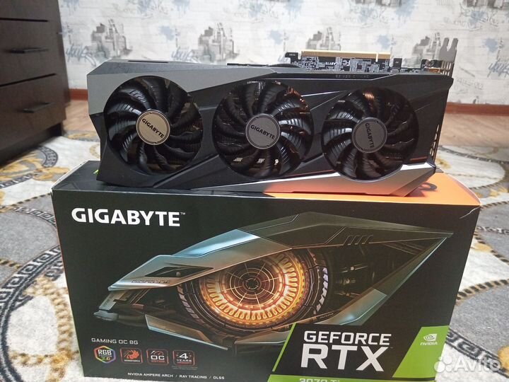 Видеокарта rtx 3070 ti