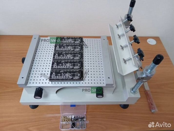 Трафаретный принтер QH3040 для: SMD, пайка плат