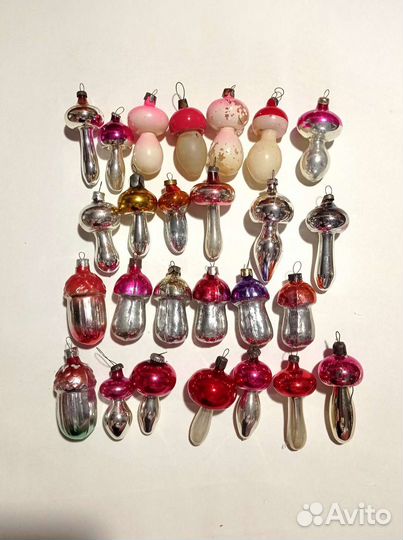 Елочные игрушки СССР