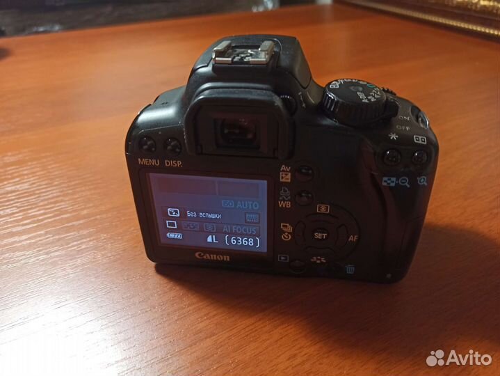 Зеркальный фотоаппарат canon eos 1000d