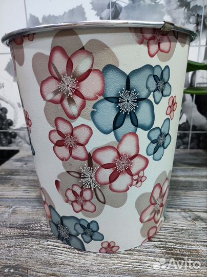 Ведро пластиковое