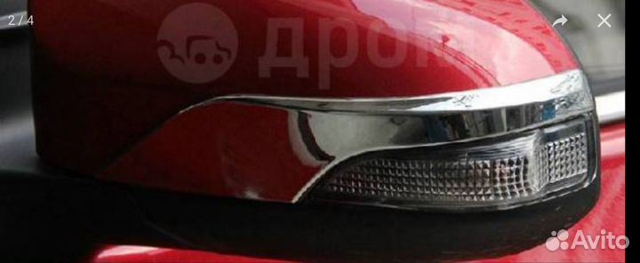 Накладки на зеркала заднего вида