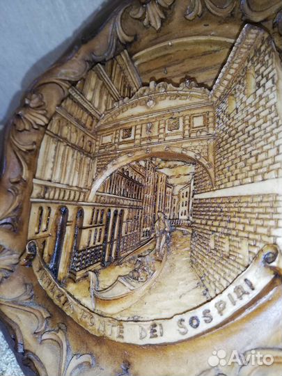 Декоративная тарелка настенная