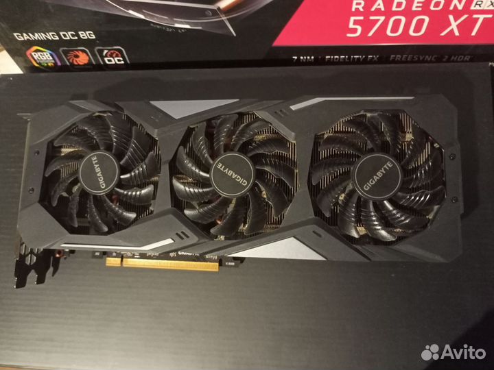 Видеокарта RX 5700 xt