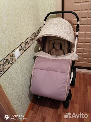 Коляска 2 в 1 индиго